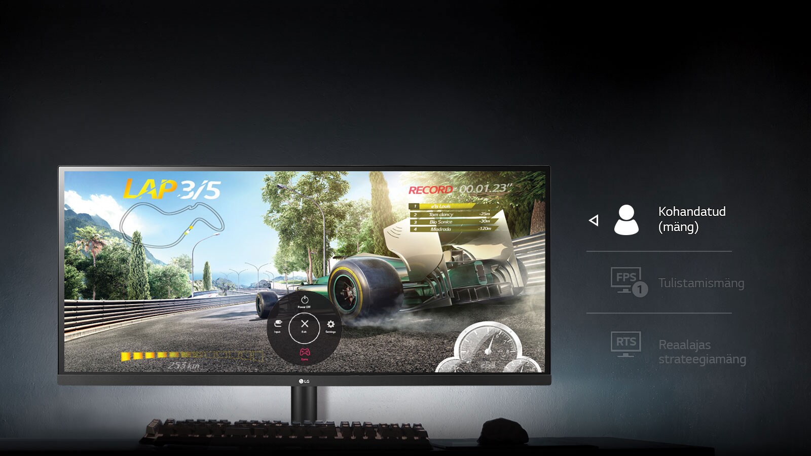 Optimeeritud seaded kõikidele mängudele1