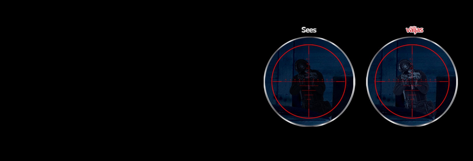 Vastaste lihtsam märkamine öönägemisvaate abil1
