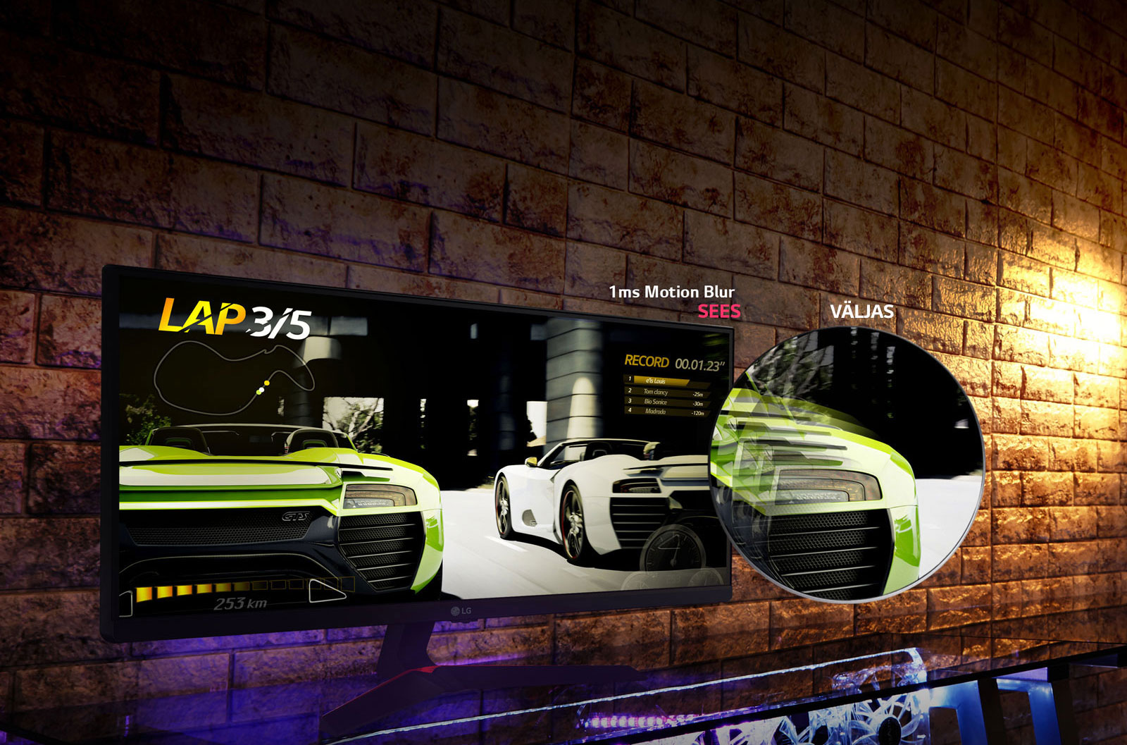 21:9 QHD (3440*1440)  sisulooja stuudio tööjaam