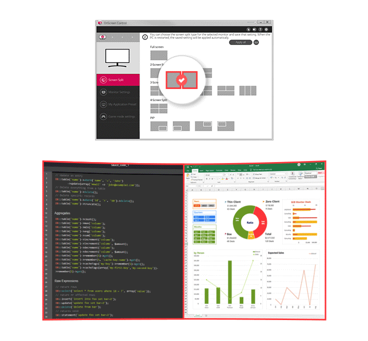 OnScreen Control annab lihtsama kasutajaliidese.