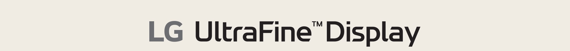 LG UltraFine Monitor logo.