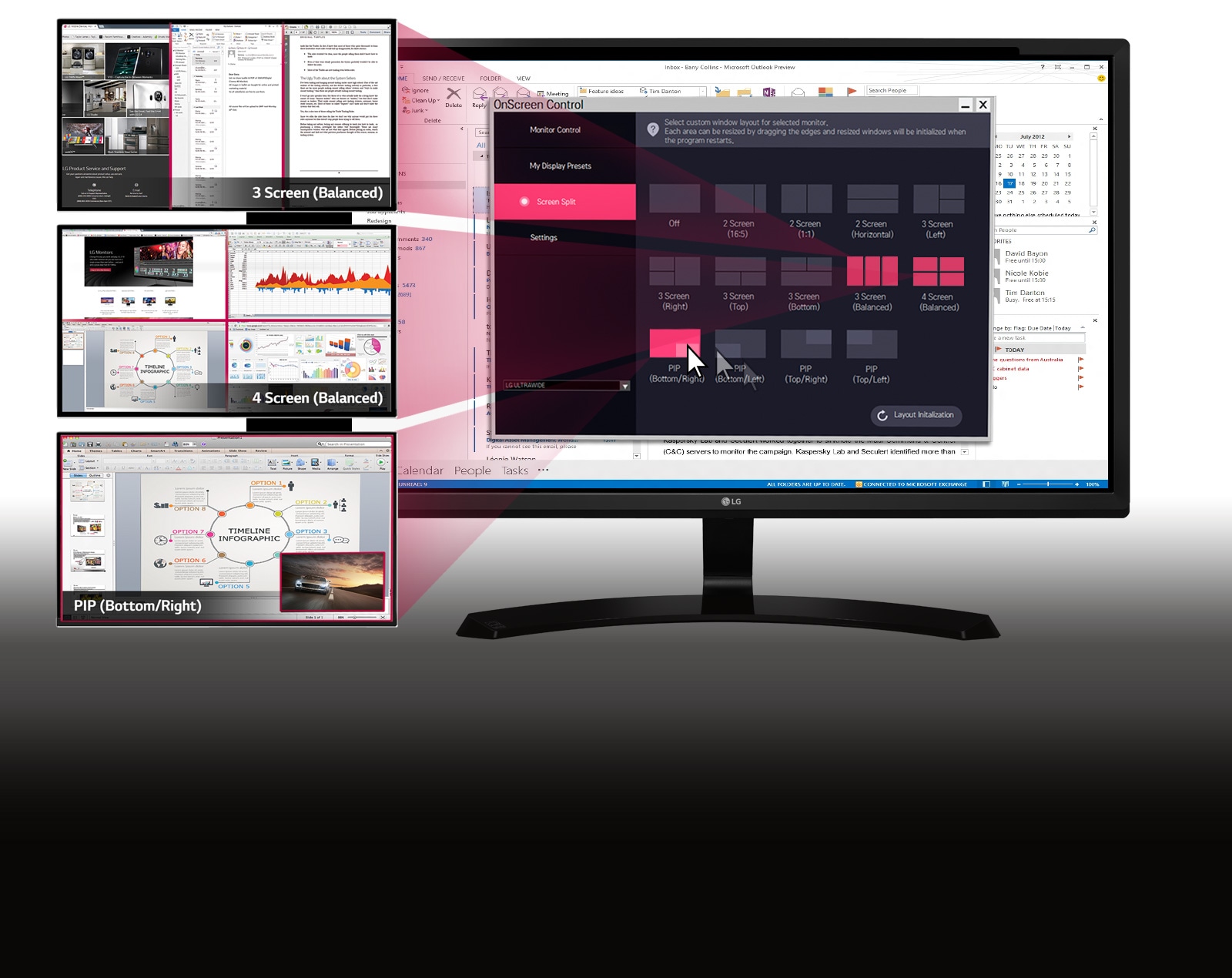 Kohandage tööala multitegumtööks
