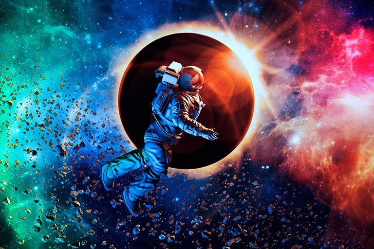 ISEVALGUSTUV OLED piksel tagab rikkaliku värviesituse ja kontrastsuse.