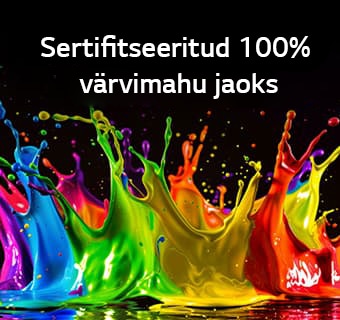 LG QNED evo AI QNED82 Mini LED koos Dynamic QNED Color Pro-ga täidab ekraani erksate, voolavate mitmevärviliste, maalilaadsete liikumispursetega, tuues esile täiustatud värvielujõu, mis on sertifitseeritud 100% Color Volume'i jaoks.