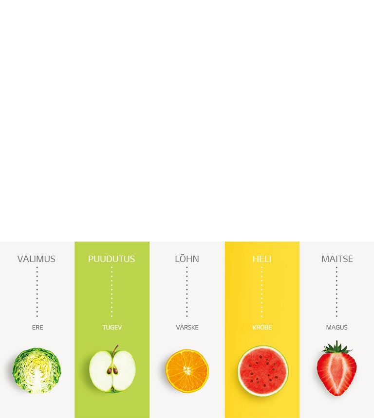 Rõõmustage oma meeli NatureFRESH™ tehnoloogiaga