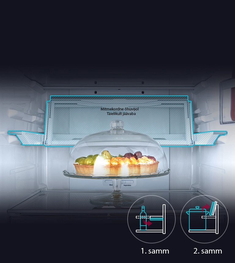 2-astmeline volditav riiul2