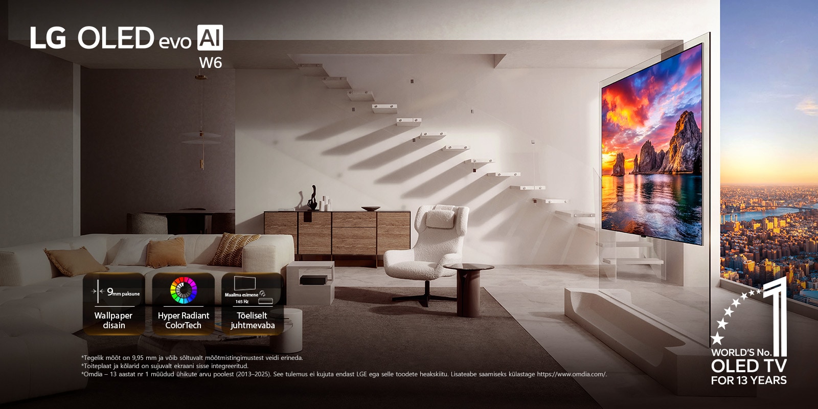 LG AI TV, mida toetab alpha 11 AI protsessor 4K Gen3 koos Dual AI Engine’iga, on kujutatud protsessori kiibiga, mis suurendab pantri pildi 4K eraldusvõimele, kus tehisintellektipõhine töötlus parandab tekstuuri ja kontrasti pikslitäpsusega.