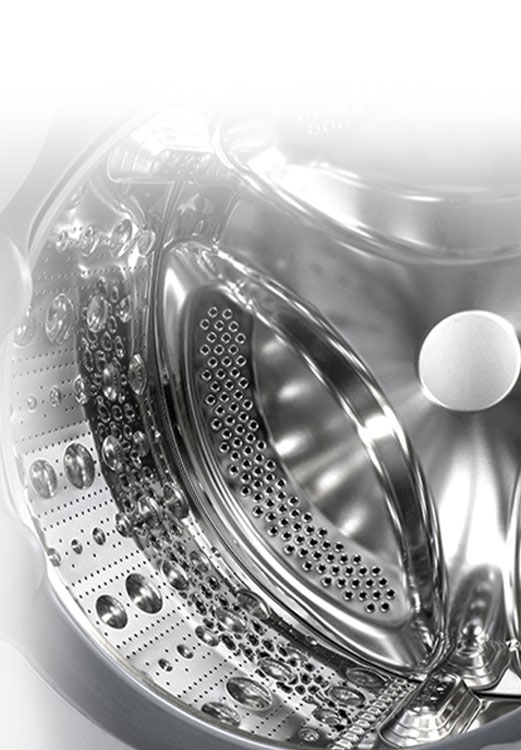 The inside image of the washing machine where the Stainless Lifter can be seen.
