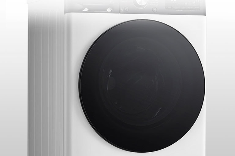 This is an enlarged image of the washing machine panel so that the display can be clearly seen.
