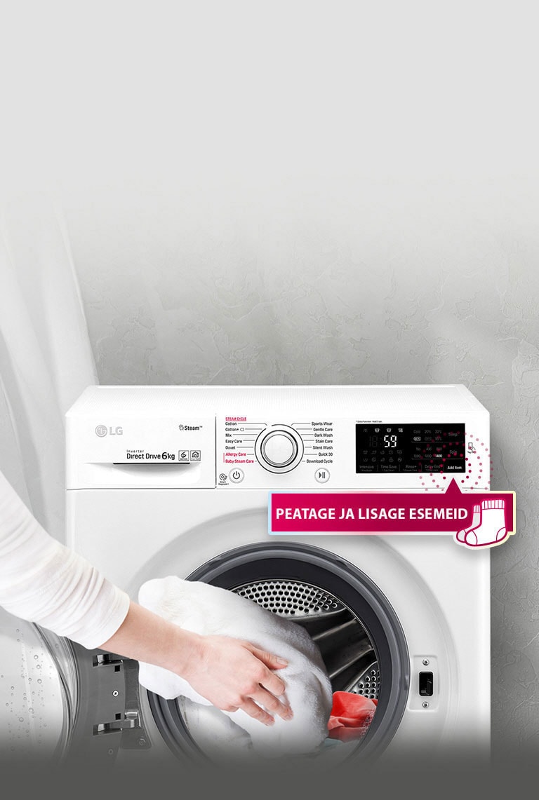 Peatage ja lisage esemeid<br>2