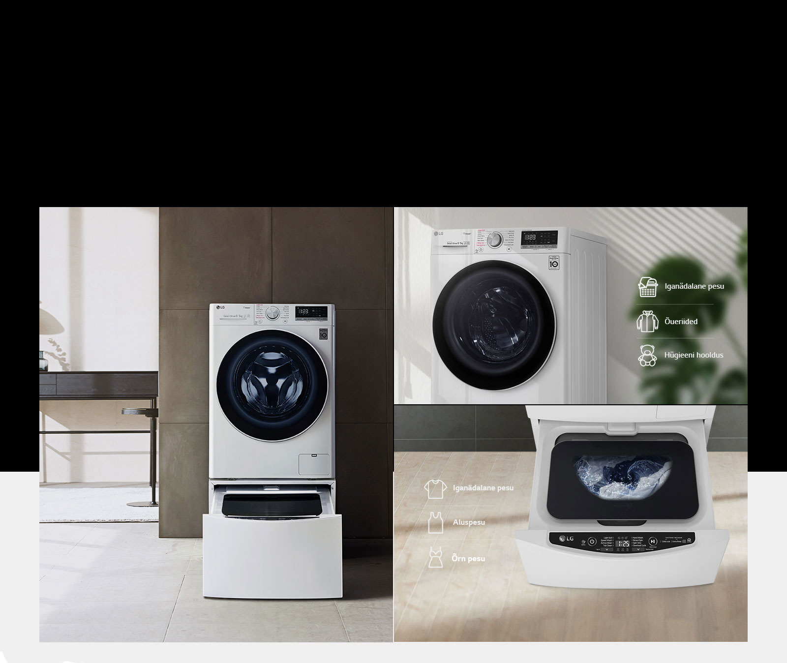 Saadaval TWINWash™ Mini pesumasinaga1