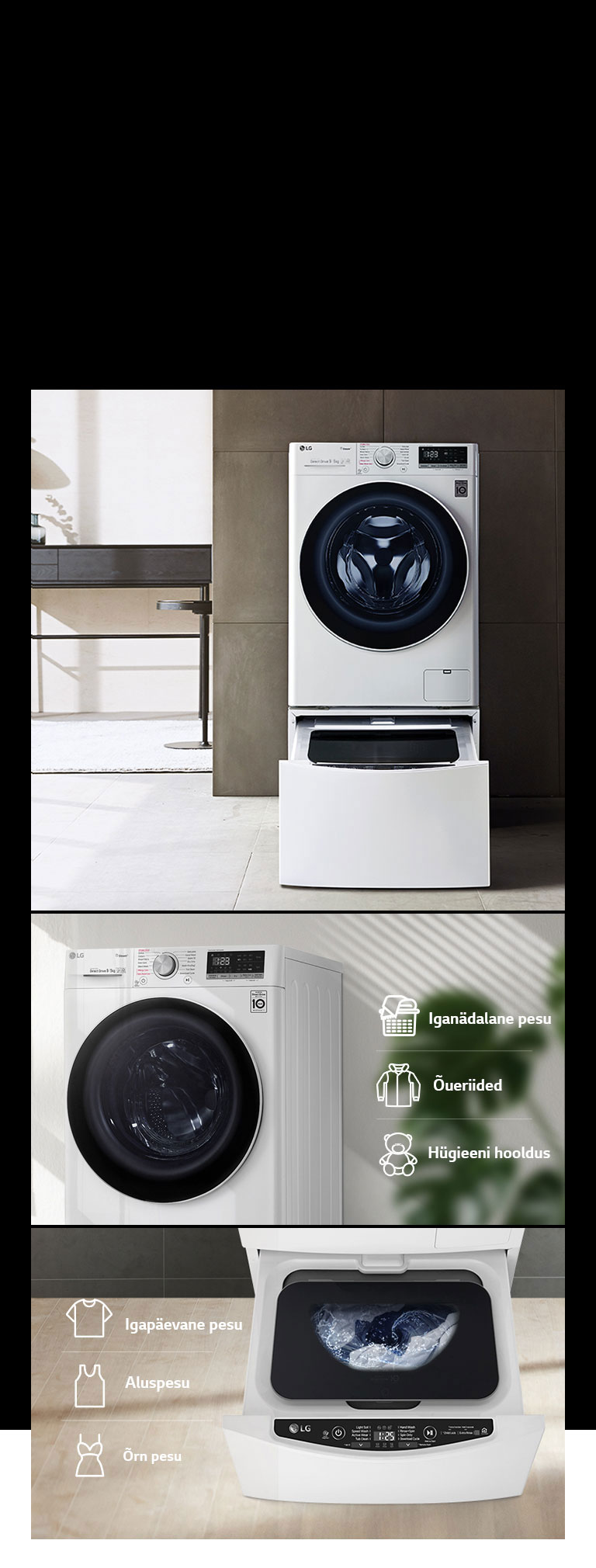 Saadaval TWINWash™ Mini pesumasinaga2