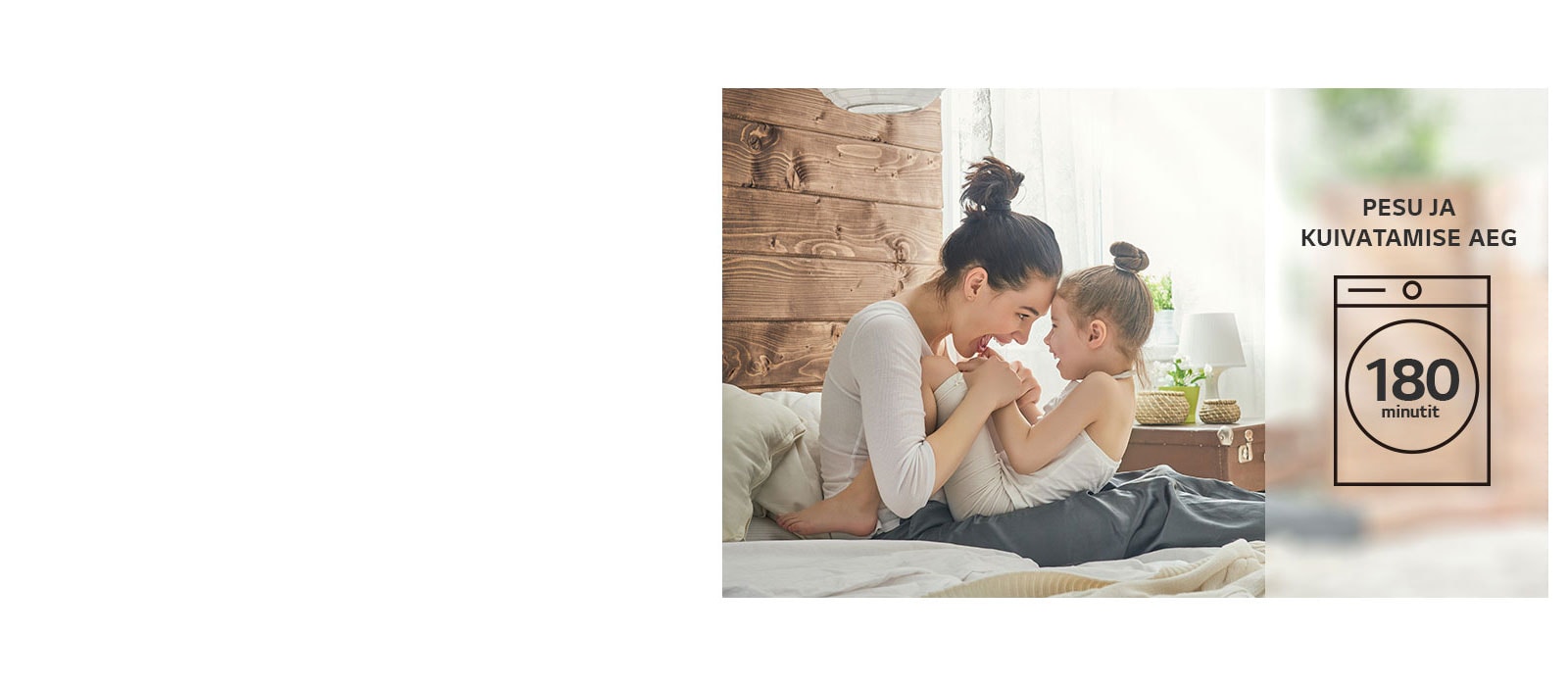 Sääske pesupesemiselt aega, rohkem aega iseendale