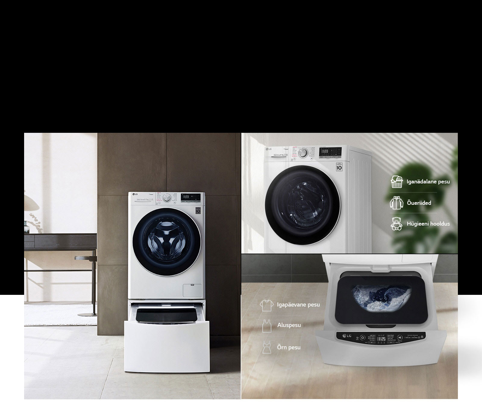 Saadaval TWINWash™ Mini pesumasinaga1