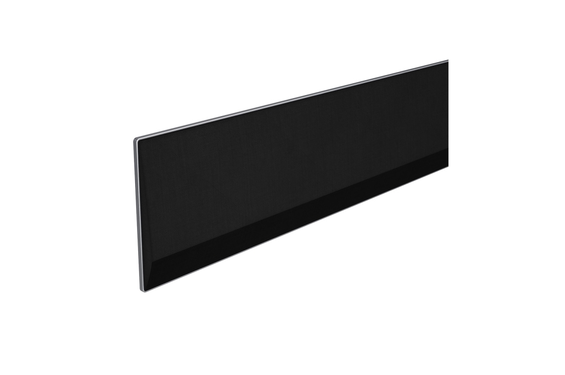 LG 3.1-kanaliline SoundBar audiosüsteem koos Dolby Atmos ja 420W heliväljund, Nurga all vaade vasakule küljele., GX, thumbnail 7