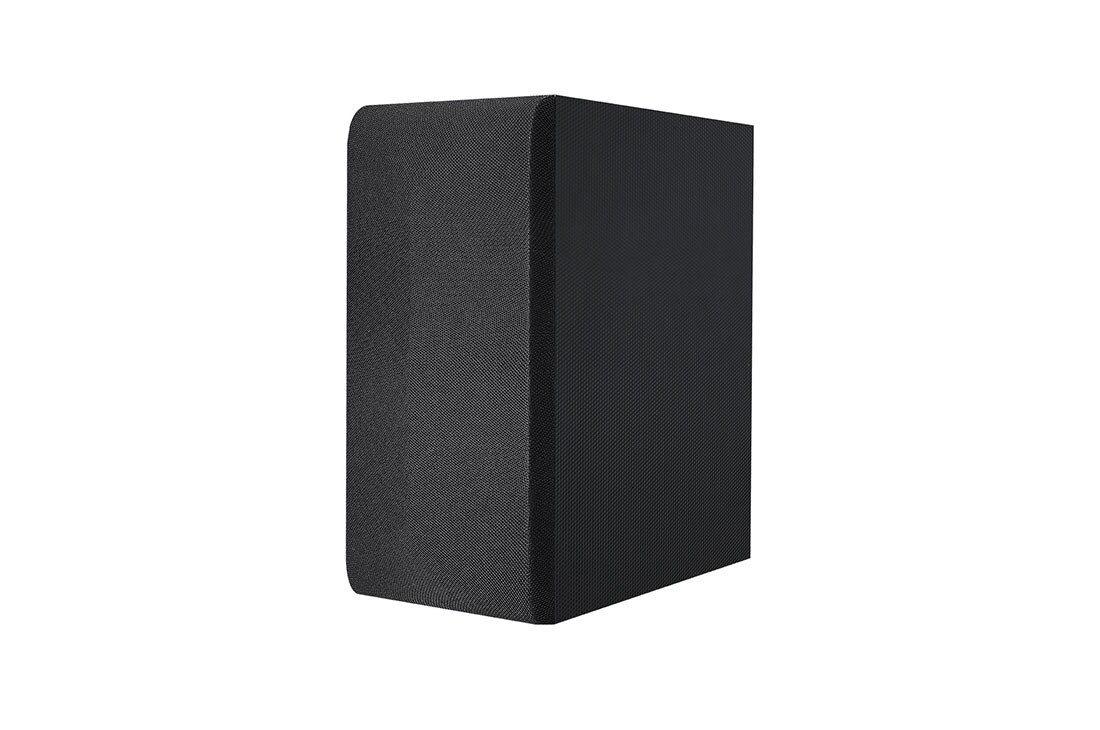 LG 2.1-kanaliline SoundBar audiosüsteem koos 300W heliväljund, bassikõlari diagonaalvaade, SN4, thumbnail 11