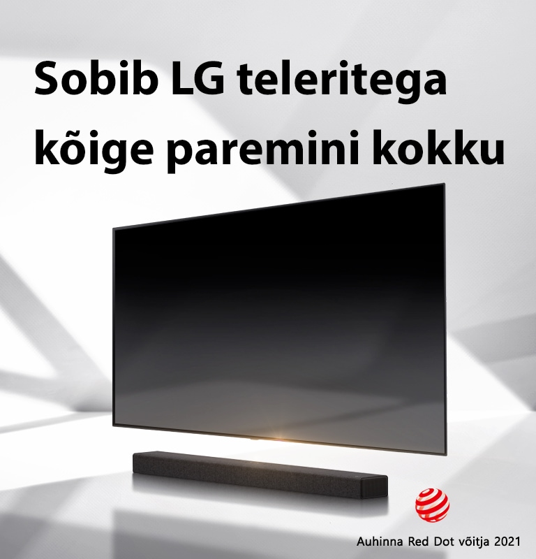 ribakõlar ja teler on valgel põrandal ja väljaspoolt paremalt langeb tagant vari.