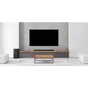 LG Soundbar SP7, Bassikõlar, ribakõlar ja teler on valges elutoas, SP7, thumbnail 4