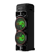 LG XBOOM RNC9, vaade vasakult 30-kraadise nurga alt, roheline valgus, RNC9, thumbnail 3