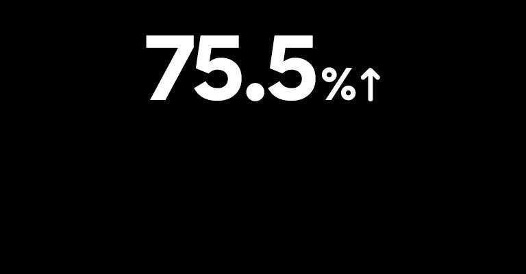 Draiveri membraani tõhusat ala on umbes 75,5% võrra suurendatud.