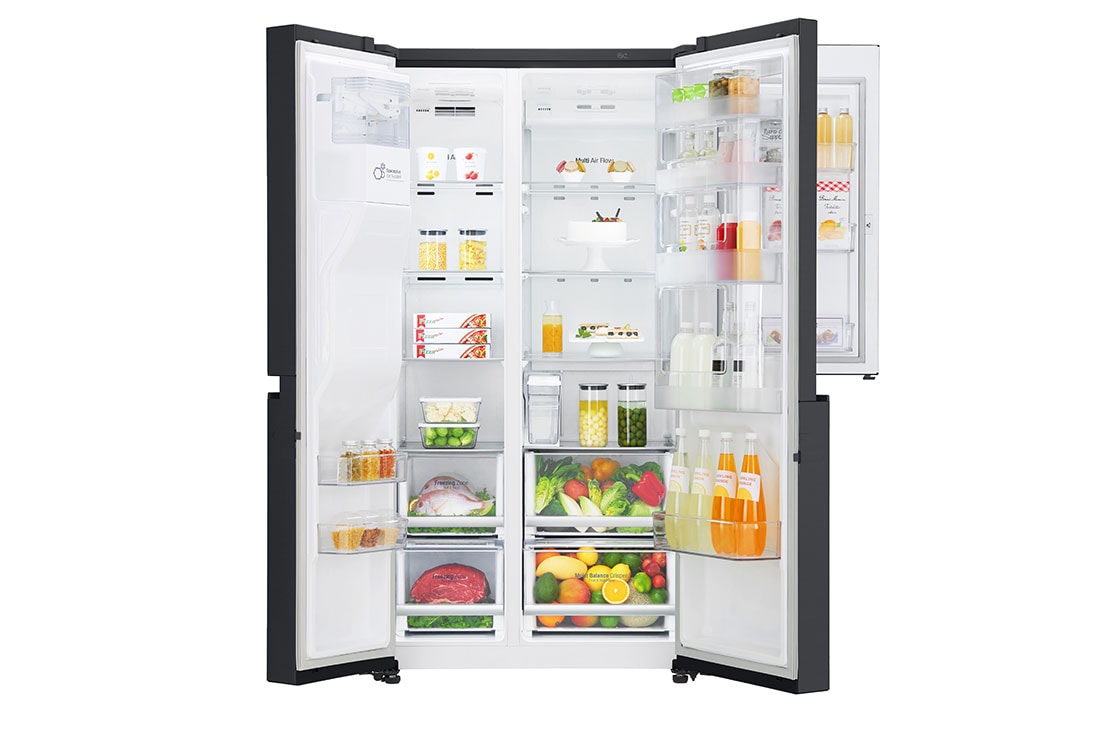 LG 625L No-Frost Side-by-Side külmik, laius 91,2cm, kõrgus 179cm , LG Külmikud GSJ761MCUZ thumbnail 3, GSJ761MCUZ, thumbnail 3