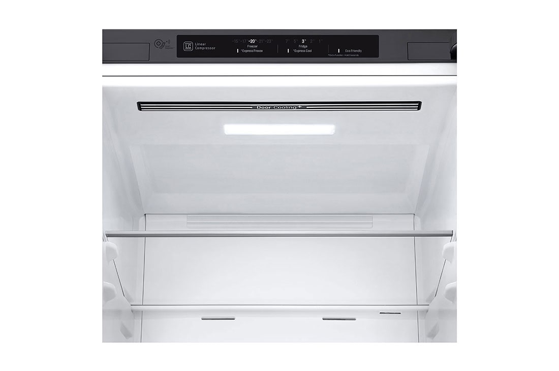 LG Külmik  | 1.86m | 341 | Hõbedane | E klass | DoorCooling | Total No Frost | GBB71PZEMN, E klassi külmik, GBB71PZEMN, thumbnail 7