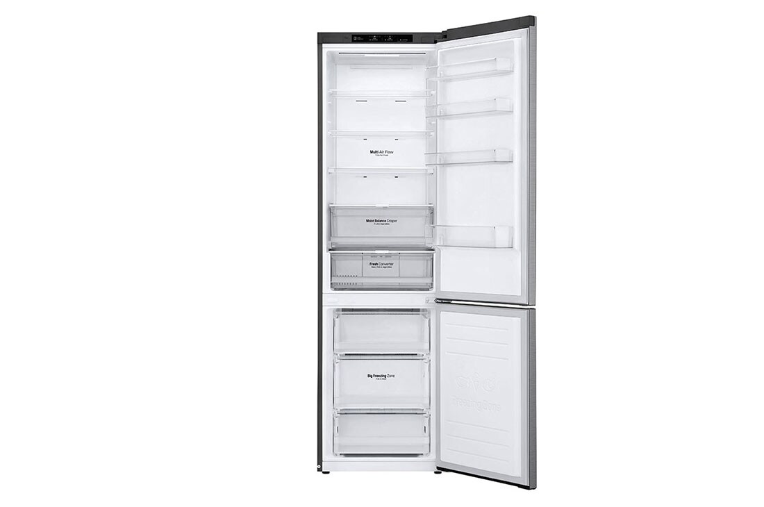 LG Külmik&nbsp; | 2.03m | 384 | Hõbedane | E klass | DoorCooling | Total No Frost | GBB72PZEMN, E klassi külmik, GBB72PZEMN, thumbnail 6