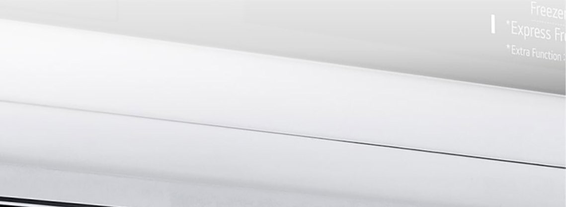 Nærbillede af blød LED-belysning, som effektivt fordeler lyset i køleskabet.