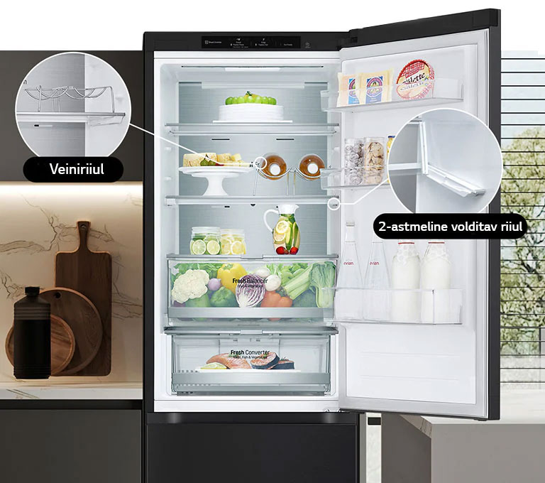 Parem ladustamine. Nutikad funktsioonid teie külmikus