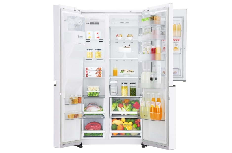 LG 625L No-Frost Side-by-Side külmik, laius 91,2cm, kõrgus 179cm , LG Külmikud GSJ761SWXZ thumbnail 6, GSJ761SWXZ, thumbnail 6