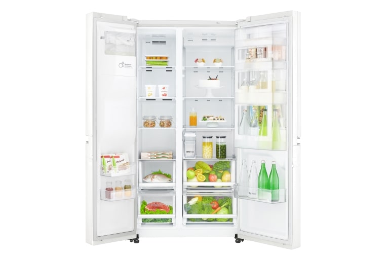 LG 625L No-Frost Side-by-Side külmik, laius 91,2cm, kõrgus 179cm , LG Külmikud GSJ761SWXZ thumbnail 3, GSJ761SWXZ, thumbnail 3