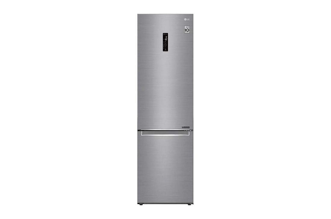LG Külmik  | 2.03m | 384 | Hõbedane | E klass | DoorCooling | Total No Frost | GBB72PZDMN, E klassi külmik, GBB72PZDMN