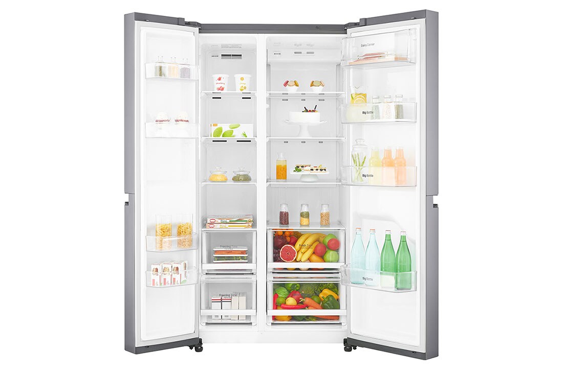 LG 642L No-Frost Side-by-Side külmik, laius 91,2cm, kõrgus 179cm , GSB760PZXZ, thumbnail 2