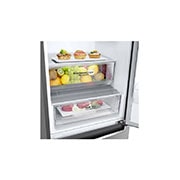 LG Külmik  | 1.86m | 341 | Hõbedane | E klass | DoorCooling | Total No Frost | GBB61PZJMN, E klassi külmik, GBB61PZJMN, thumbnail 4