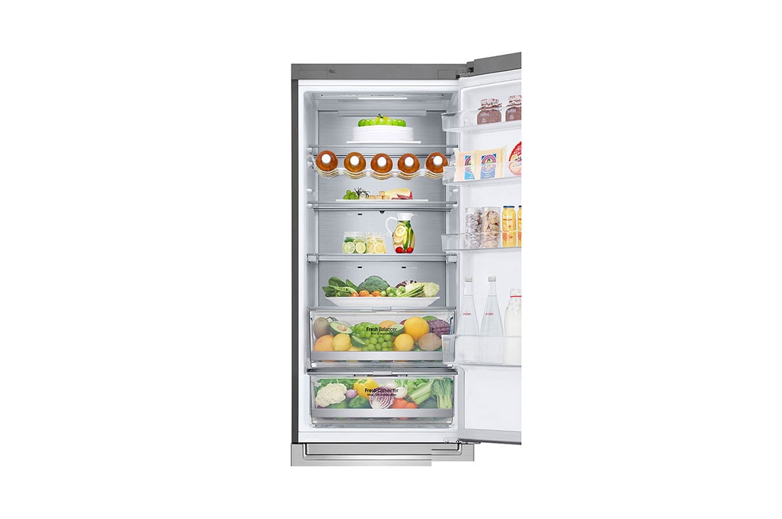 LG Külmik  | 2.03m | 384 | Hõbedane | B klass | DoorCooling | Total No Frost | GBB92STABP, GBB92STABP, GBB92STABP, thumbnail 8