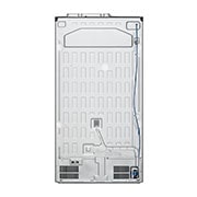LG side by side külmik | 635L | kõrgus 1.79m | Laius 91.3cm | Must | E energiaklass | WiFi | DoorCooling | Total No Frost | GSJV91MCAE, tagantvaade, GSJV91MCAE, thumbnail 15