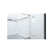 LG Side-by-Side külmikud | kõrgus 1.79m | laius 91.3cm | 635L | Must | E klass | Express Cool | DoorCooling+™| FRESHBalancer™ , i-micomi vaade, GSLV71MCLE, thumbnail 7