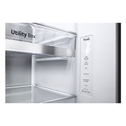 LG 635L No-Frost Side-by-Side Door-in-Door™ külmik, laius 91,3cm, kõrgus 179cm , jaoturi vaade, GSJV90BSAE, thumbnail 5