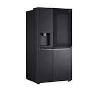 LG multi door külmik | InstaView Door-in-Door | 635L | kõrgus 1.79m | Laius 91.3cm | Must | E energiaklass | WiFi | DoorCooling | Total No Frost | GSXV90MCAE, külgvaade, GSXV90MCAE, thumbnail 14