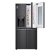 LG multi door külmik | InstaView Door-in-Door | 508L | kõrgus 1.79m | Laius 83.5cm | Must | F energiaklass | WiFi | DoorCooling | Total No Frost | GMX844MC6F, GMX844MC6F, thumbnail 2