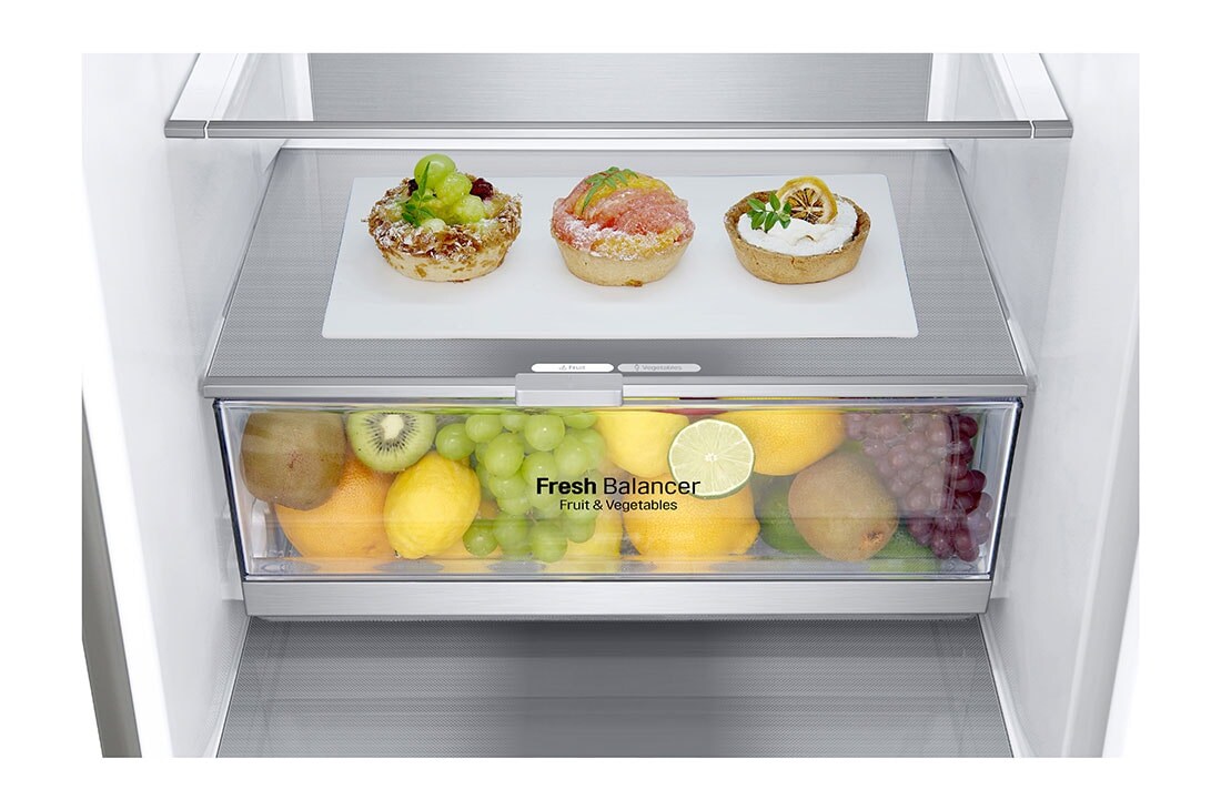 LG Külmik  | 1.86m | 341 | HõbedanE | D klass | DoorCooling | Total No Frost | GBB71NSUGN, GBB71NSUGN, GBB71NSUGN, thumbnail 11