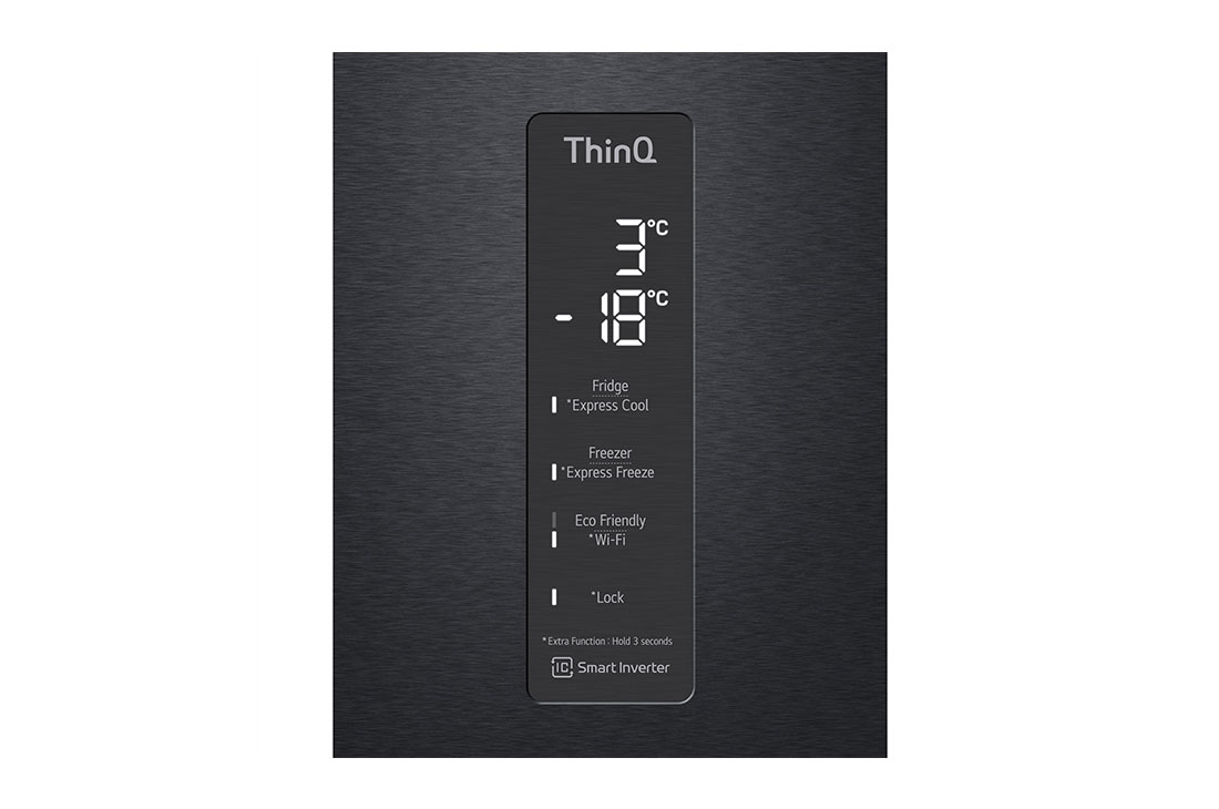 LG Külmik  | 2.03m | 384 | Must | D klass | DoorCooling | Total No Frost | GBB72MCUGN, GBB72MCUGN, GBB72MCUGN, thumbnail 10