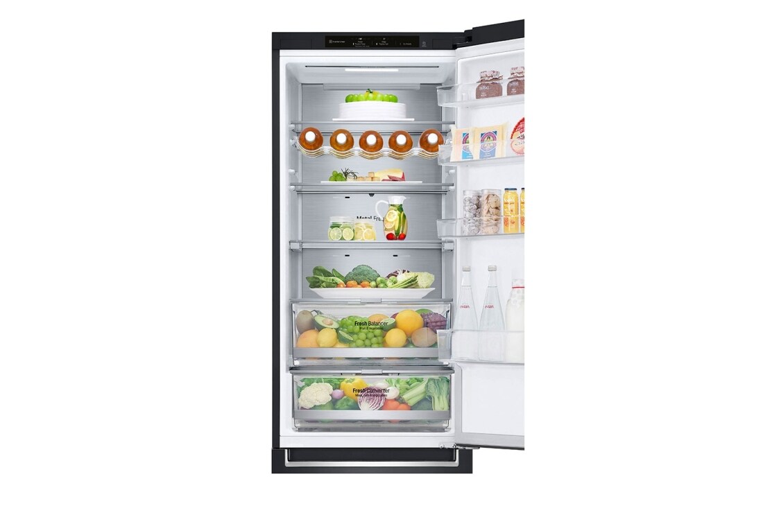 LG Külmik  | 2.03m | 384 | Must | D klass | DoorCooling | Total No Frost | GBB72MCVGN, GBB72MCVGN, GBB72MCVGN, thumbnail 9