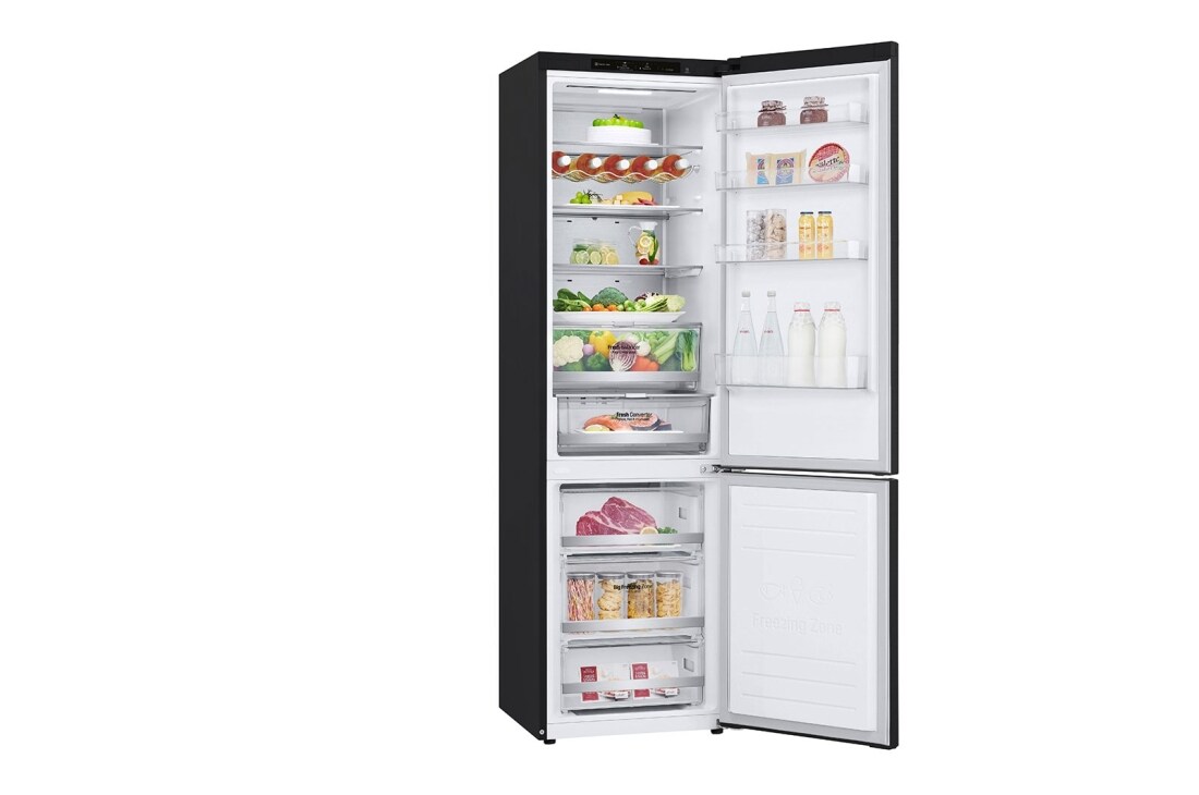 LG Külmik  | 2.03m | 384 | Must | D klass | DoorCooling | Total No Frost | GBB72MCVGN, GBB72MCVGN, GBB72MCVGN, thumbnail 12