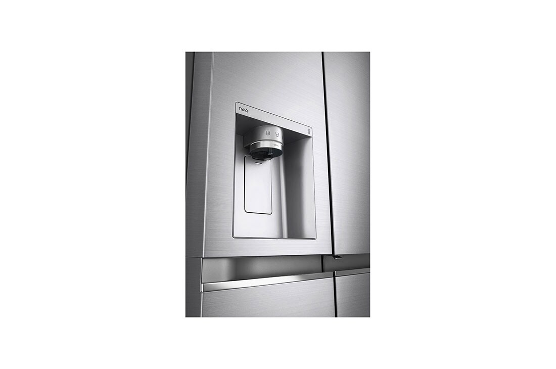 LG Side-by-Side külmik,635L, laius 91,3cm, kõrgus 179cm, Total No Frost, dozatora skats, GSJV90PZAE, thumbnail 5