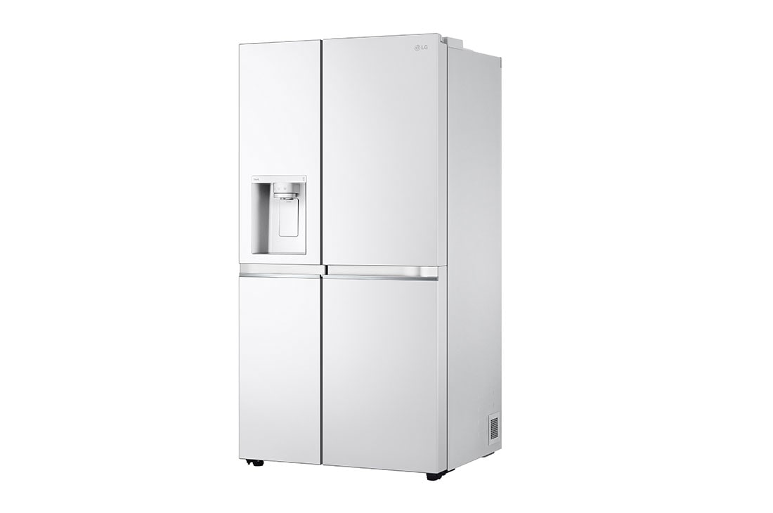 LG side by side külmik | 635L | kõrgus 1.79m | laius 91.3cm | Valge | F energiaklass | WiFi | DoorCooling | Total No Frost | GSLV71SWTM, külgvaade paremalt, GSLV71SWTM, thumbnail 12