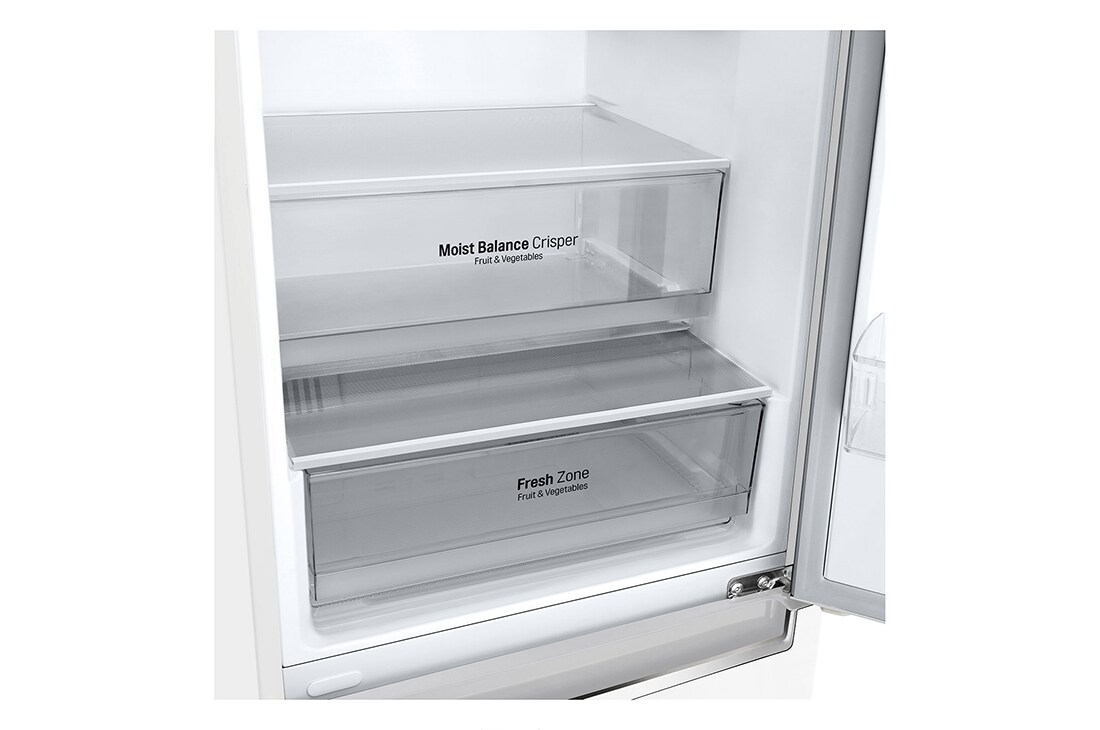 LG Külmik  | 1.86m | 341 | Valge | E klass | DoorCooling | Total No Frost | GBB61SWHMN, E klassi külmik, GBB61SWHMN, thumbnail 10