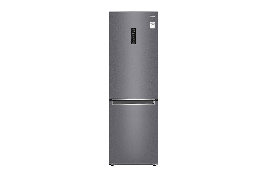 LG Külmik  | 1.86m | 341 | Hõbedane | E klass | DoorCooling | Total No Frost | GBB61DSHMN, GBB61DSHMN