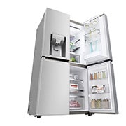 LG multi door külmik | InstaView Door-in-Door | 635L | kõrgus 1.79m | laius 91.3cm | Hõbedane | F energiaklass | WiFi | DoorCooling | Total No Frost | GMJ945NS9F, GMJ945NS9F, GMJ945NS9F, thumbnail 10