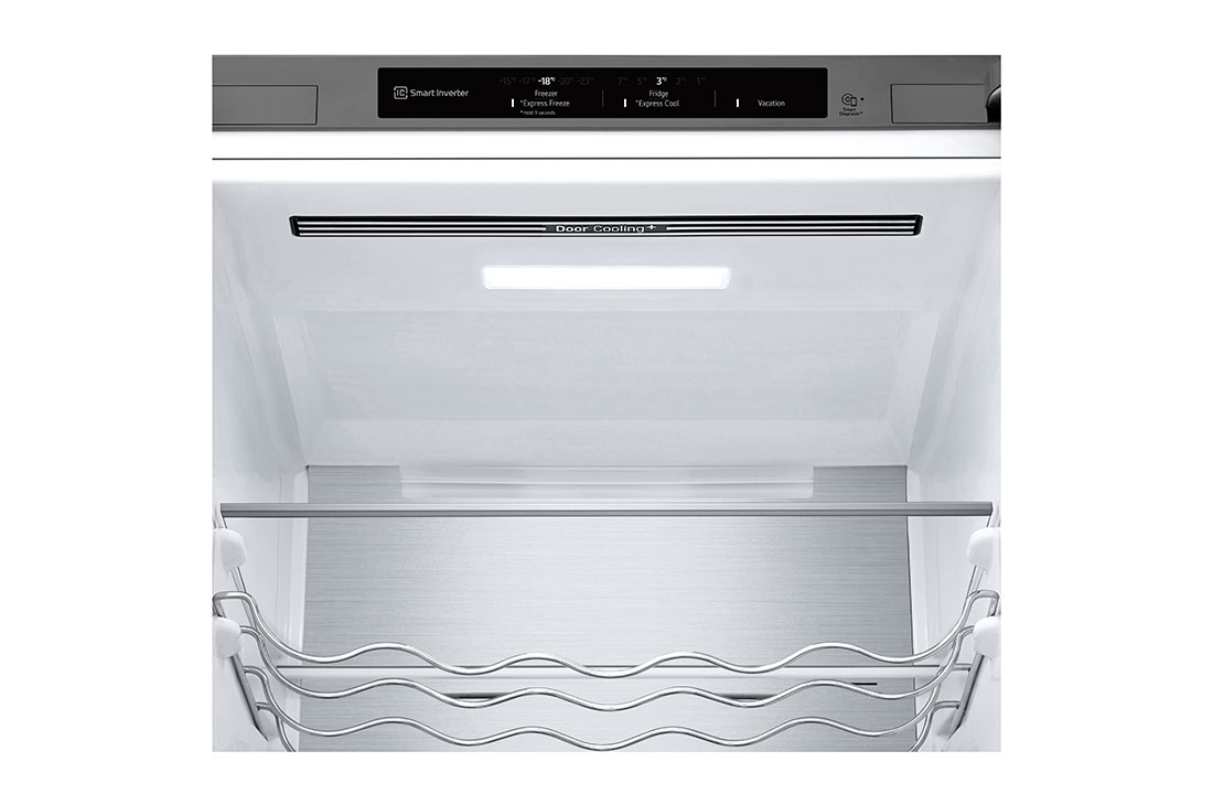 LG külmik sügavkülmikuga põhjas | 2.03m | 387L | Hõbedane | C klass | DoorCooling+™ | Fresh Converter™, Led light , GBV5240CPY, thumbnail 7